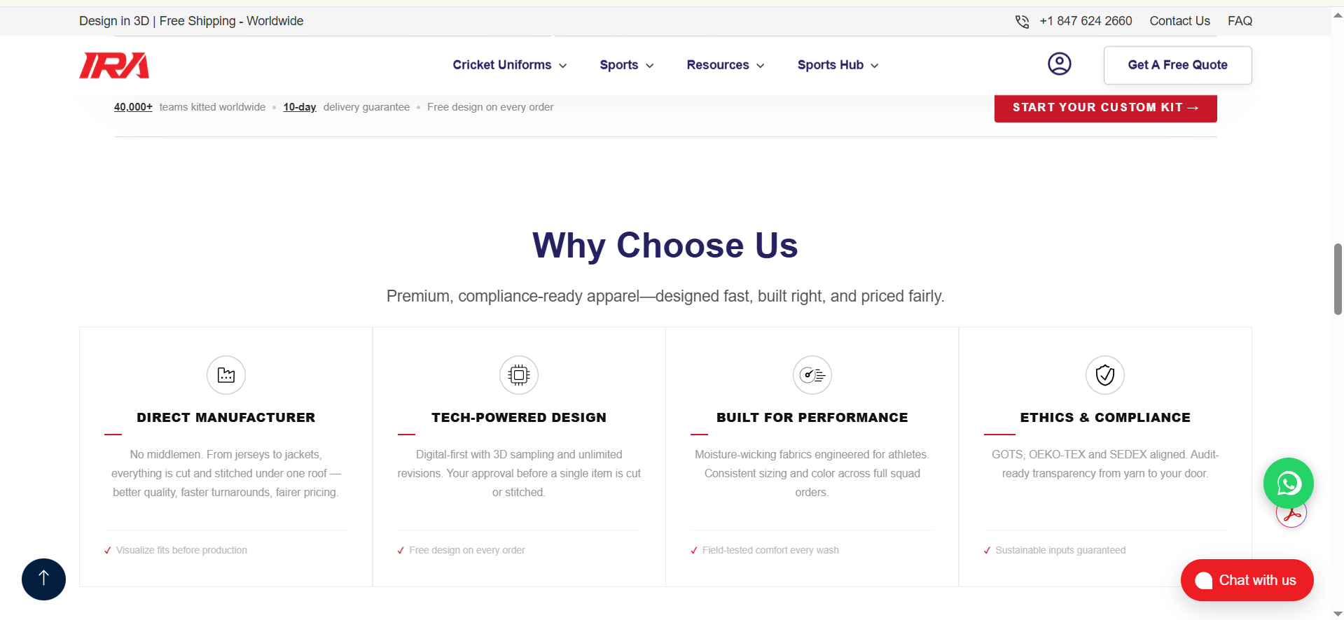 IRA — why choose us